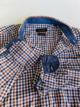 Camisa de cuadros de Massimo Dutti