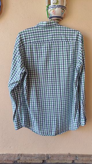 Camisa cuadros hombre .
