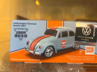 Diorama Gulf escala 1/64 + coche WV