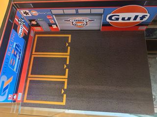 Diorama Gulf escala 1/64 + coche WV