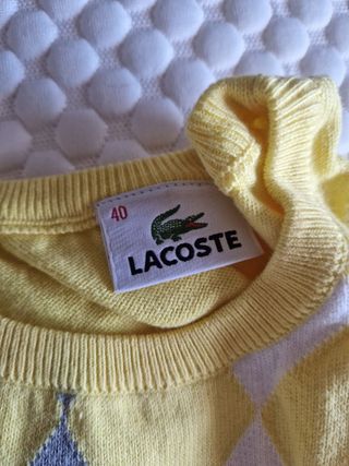 Jersey Lacoste talla 40