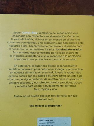 Come comida real: Una guía para transformar tu alimentación y tu salud