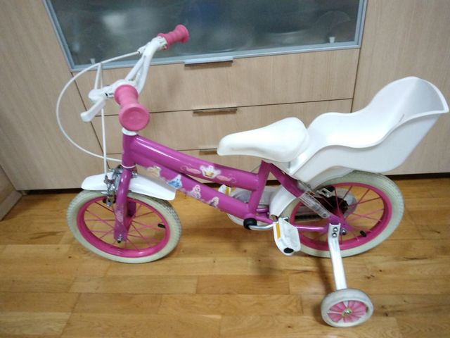 Bici niña princesas disney