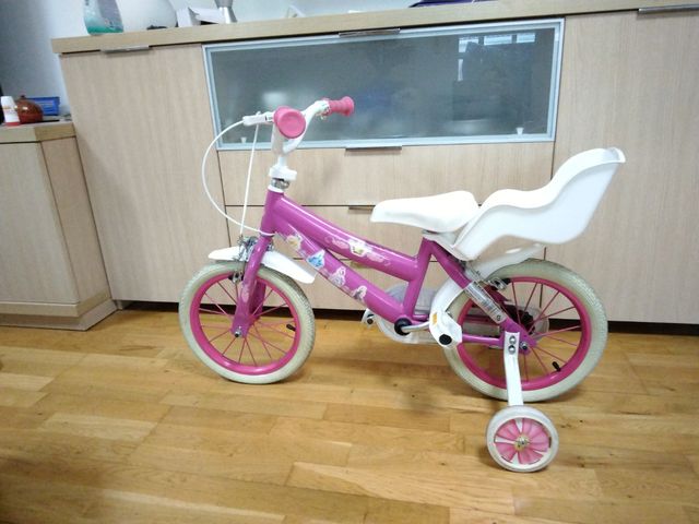 Bici niña princesas disney