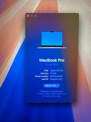 MacBook Pro M2 14 Pulgadas