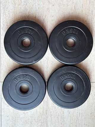 Discos Pesas Vinilo 1,25 Kilogramos