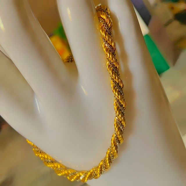 Pulsera Oro 18K 9,2 grs 21 cms Unisex