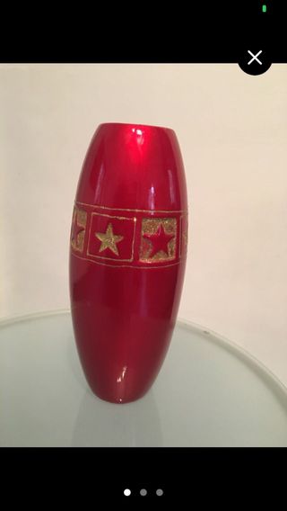 Vaso + piatto natalizio