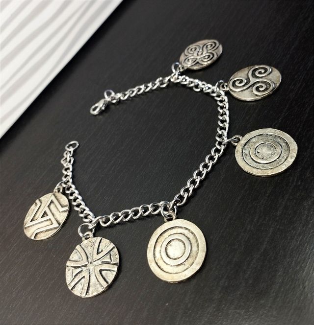 Bracciale Etnico Ciondoli Triskelion