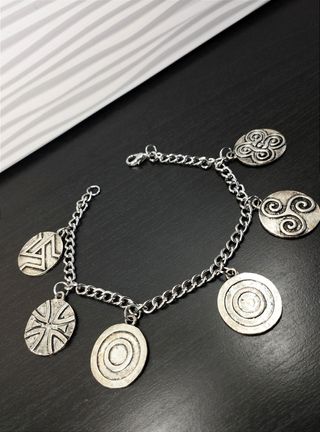 Bracciale Etnico Ciondoli Triskelion