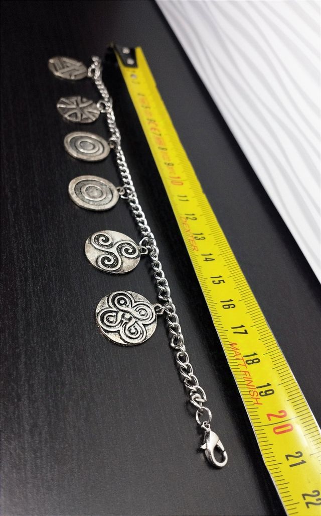 Bracciale Etnico Ciondoli Triskelion