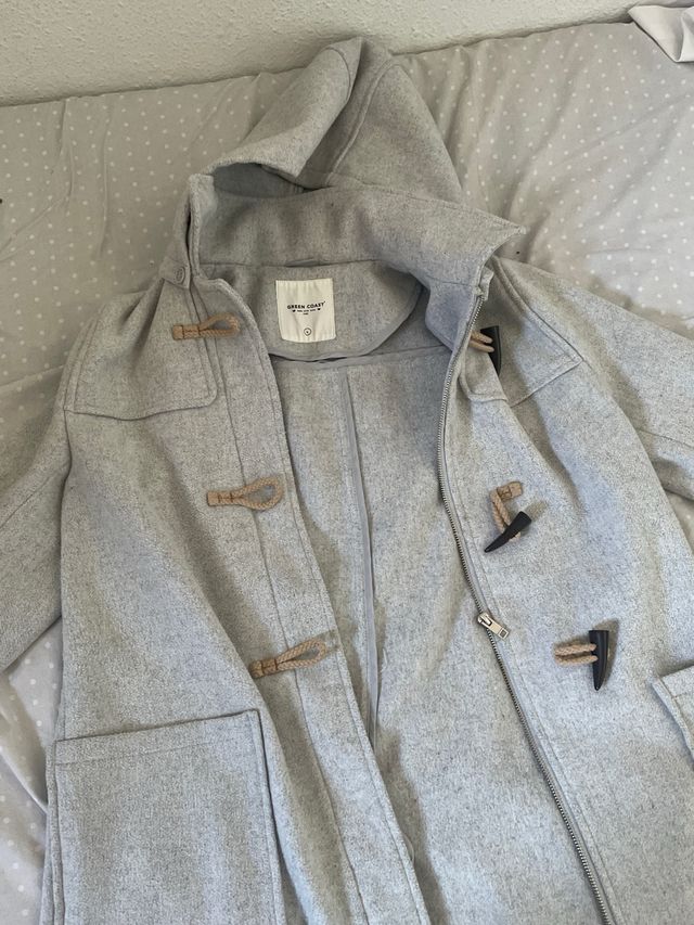 cazadora marca green coady talla L gris