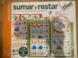 Juego educativo sumas y restas