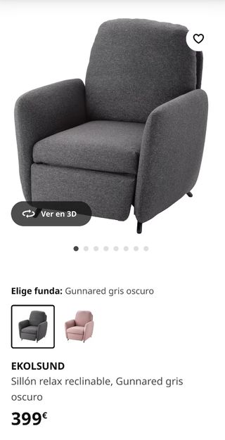 SILLON RECLINABLE RELAX EKOLSUND