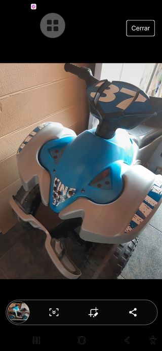 Moto quarz con bateria