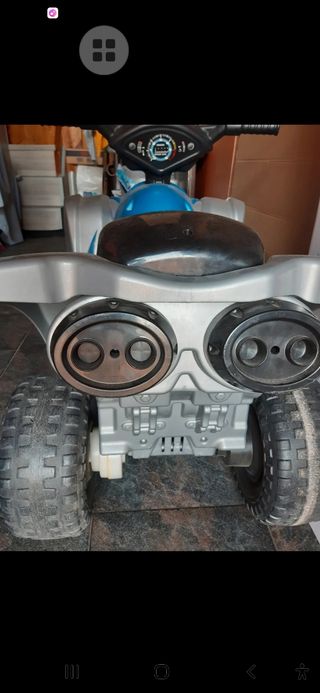 Moto quarz con bateria