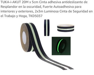 Antideslizante adhesivo reflectante