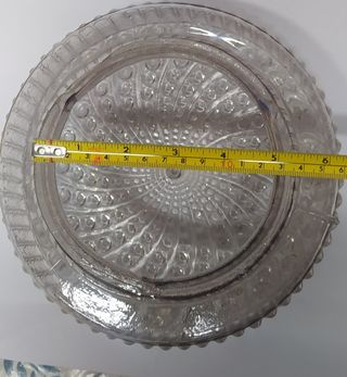 Plafón antiguo de cristal  (Sólo plafón)
