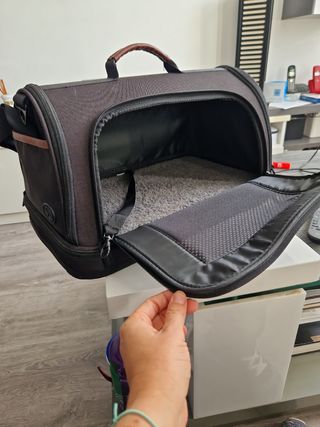 Trasportin mascota  marca Trixie válido para avión