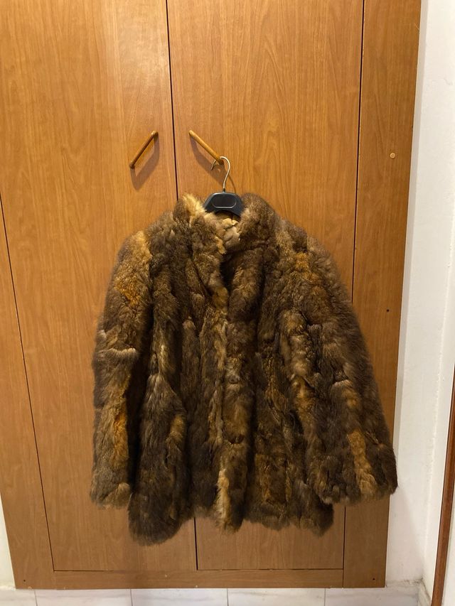 Pelliccia donna tg m double face