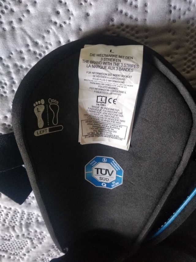 Espinilleras tobilleras de fútbol Adidas Predator