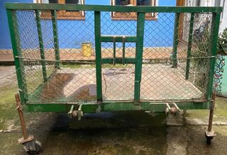 CESTA REMOLQUE TRASERA PARA TRACTOR DE 190X140X100