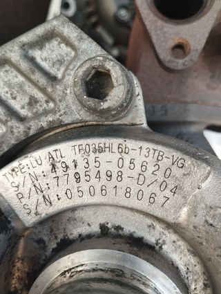 Turbo y alternador