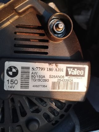 Turbo y alternador