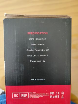 Altavoces PC Elegant