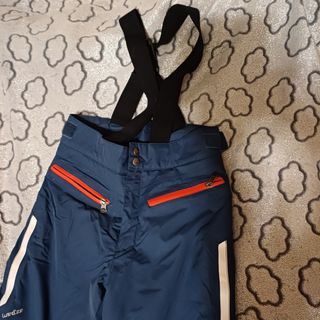 Pantaloni blu da sci 12 anni