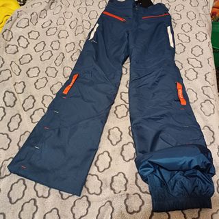 Pantaloni blu da sci 12 anni