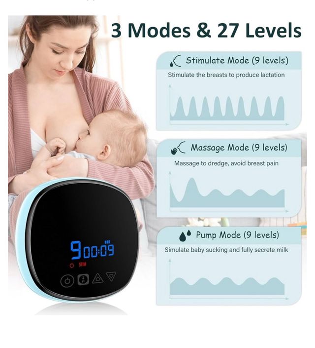 Tiralatte Elettrico NeonatiSileziosoPortatile