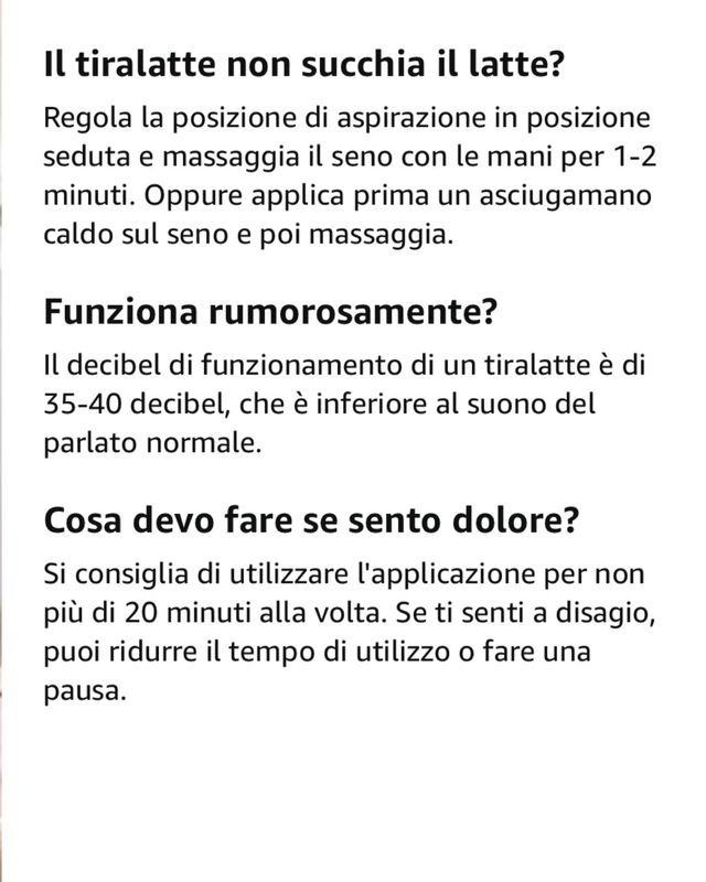 Tiralatte Elettrico NeonatiSileziosoPortatile