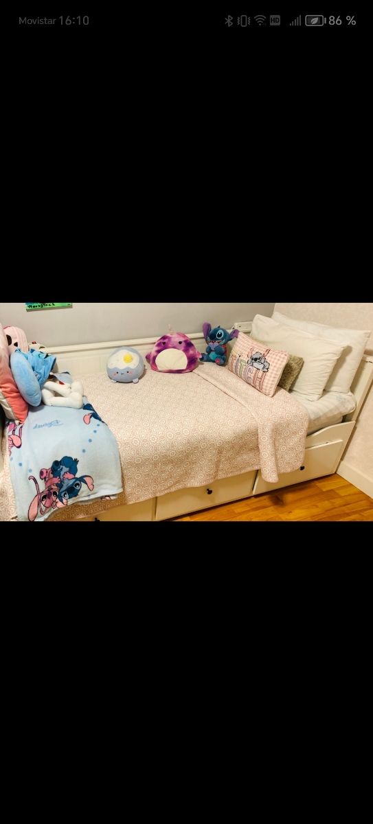 Cama Brimmer IKEA doble.