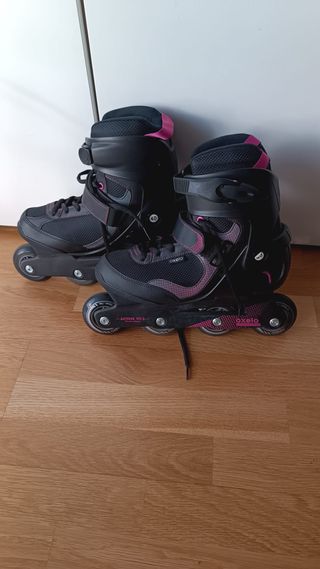 Conjunto o pack de patines, roller, inline mujer