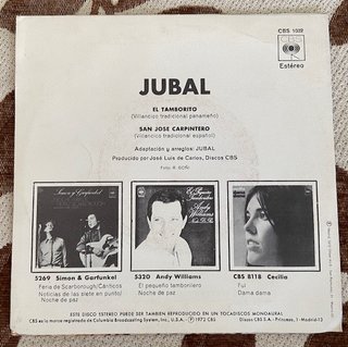 JUBAL - 2 singles - Era de latón/ El Tamborito