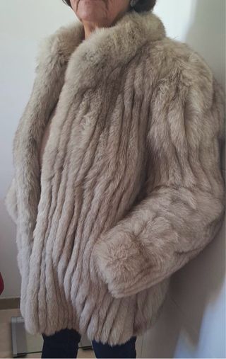Elegantisimo chaquetón zorro