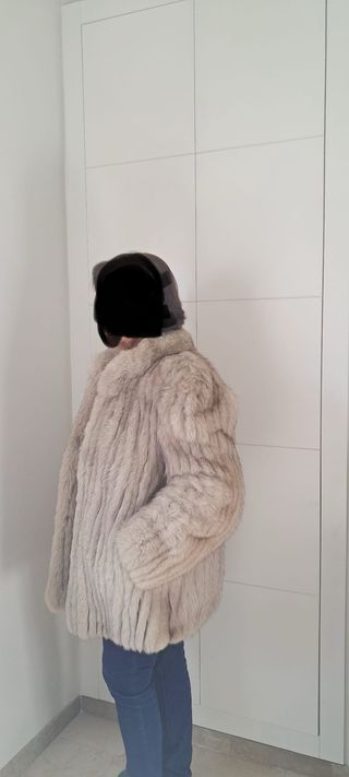 Elegantisimo chaquetón zorro