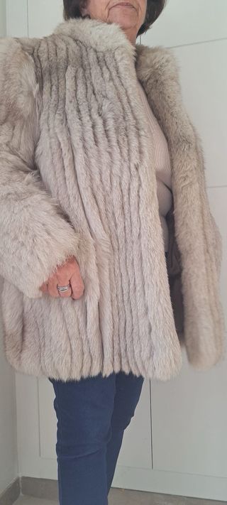 Elegantisimo chaquetón zorro