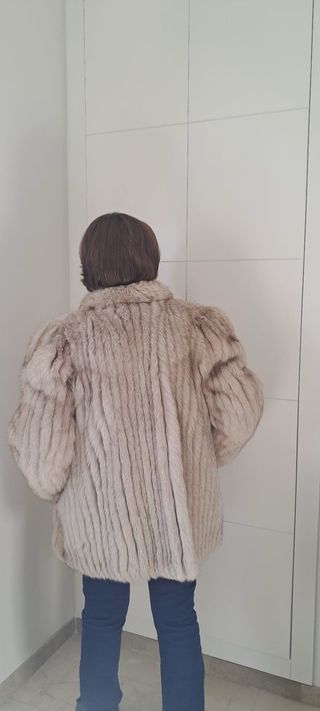 Elegantisimo chaquetón zorro