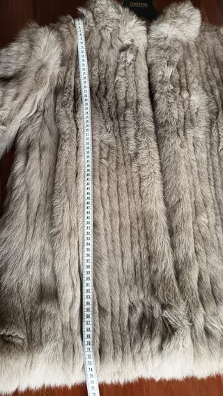 Elegantisimo chaquetón zorro