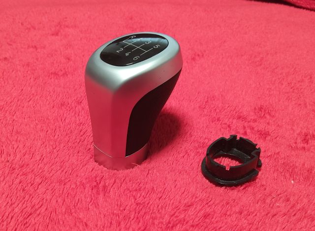 BMW POMO 6V PALANCA CAMBIOS PIEL 6 Velc