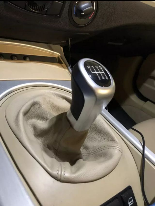 BMW POMO 6V PALANCA CAMBIOS PIEL 6 Velc
