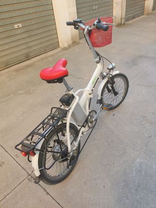 Bicicleta electrica plegable
