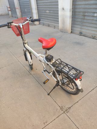 Bicicleta electrica plegable