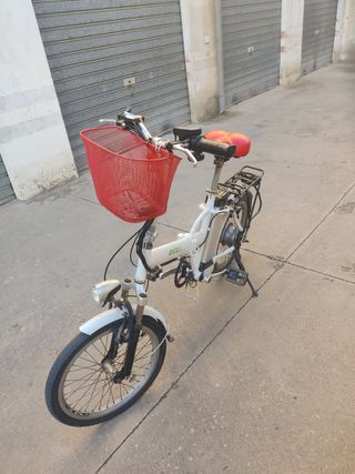 Bicicleta electrica plegable
