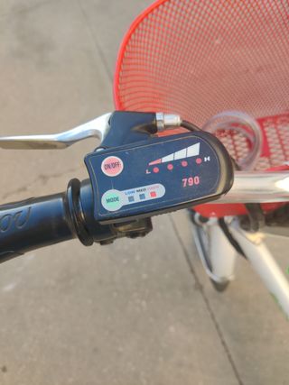 Bicicleta electrica plegable