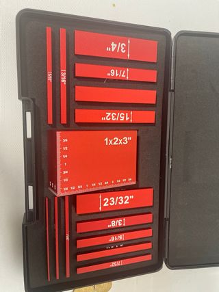 Bloques de aluminio configuracion carpinteria