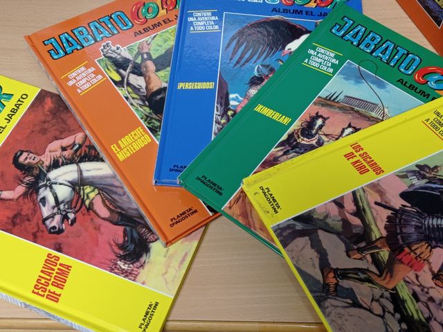 Lote 22 tomos Jabato Color