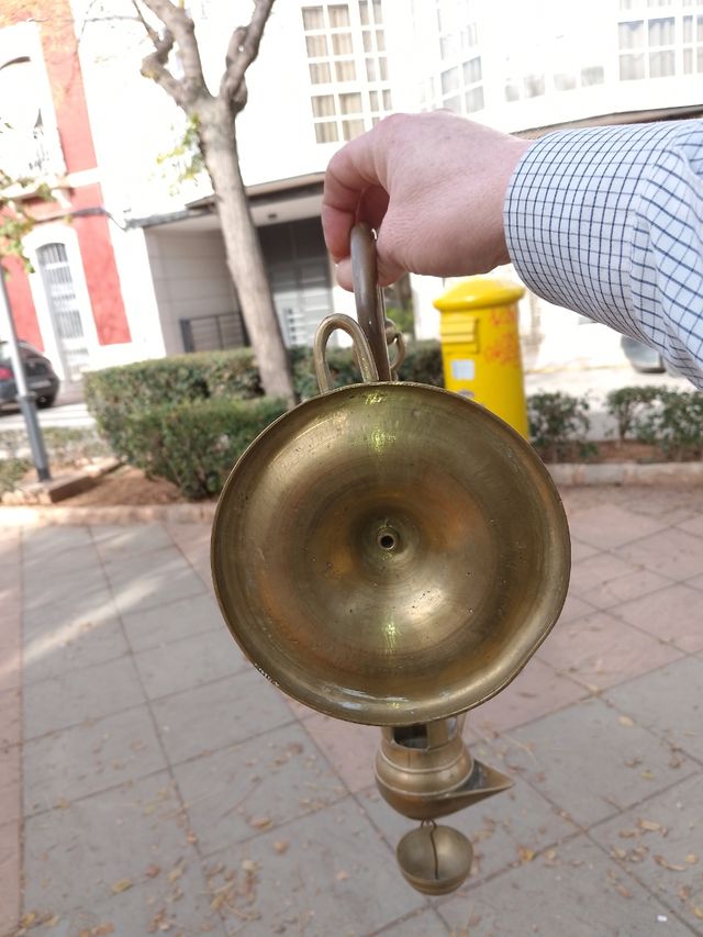 Candil de bronce Antiguo